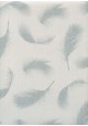Les plumes grises ambiance nacrée (68x98)