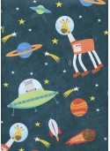 Les animaux de l'espace (68,5x98)