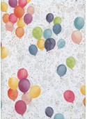 Les ballons multicolores (68,5x98)