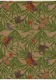Bambous et papillons fond kraft (50x69.5)