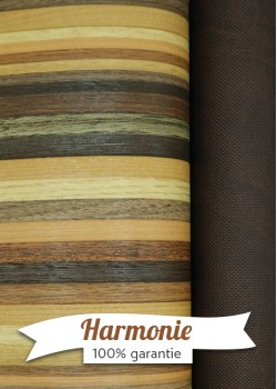 HARMONIE DUO "Woody" effet marqueterie