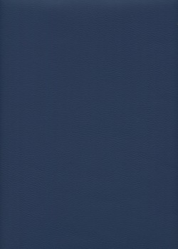 Simili cuir "Capra" bleu marinière