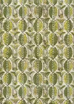 Floral ambiance verte (70x100)