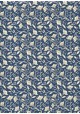 "Bologne" fond bleu réhaussé or (70x100)