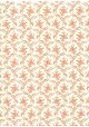 "Rome" orange réhaussé or (70x100)