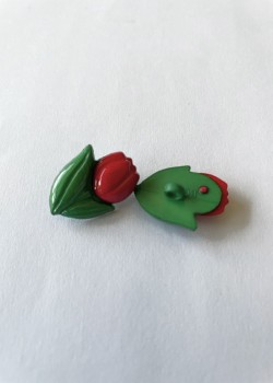 Bouton tulipe (lot de 2)