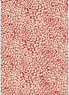 Papier lokta kikou rouge fond naturel (50x75)