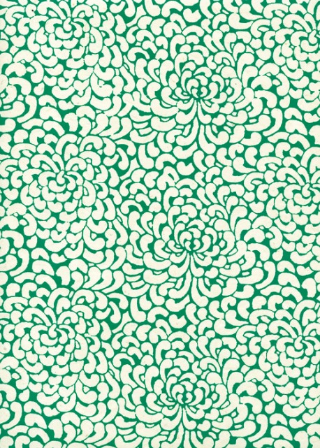 Papier lokta kikou vert fond naturel (50x75)