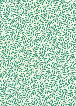Papier lokta rameaux verts fond naturel (50x75)