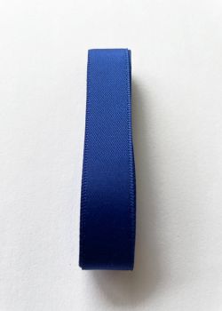 Ruban satin bleu electrique (L:2m / l:1.7cm)