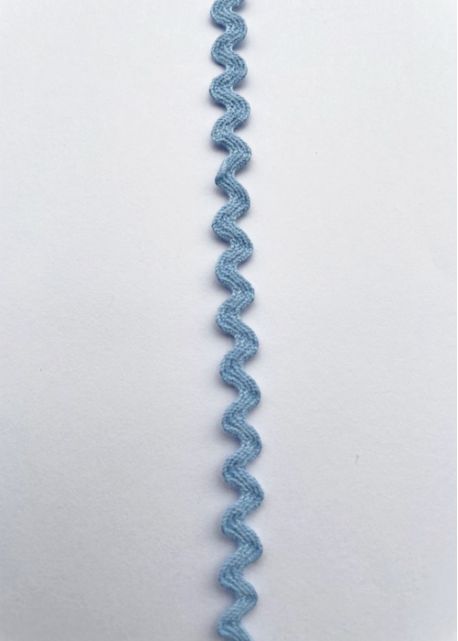 Ruban croquet bleu bébé (L:2m / l:0.8cm)