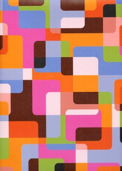 Motifs ambiance rétro (68,5x98)