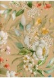 Composition florale fond beige (68x98)