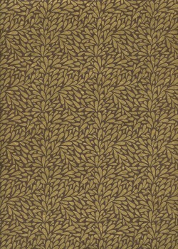 Lokta gouttelettes or fond chocolat (50x75)