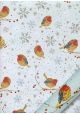 Papier Turnowsky les oiseaux de Noël réhaussé or (50x70)