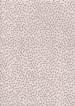 Papier lokta pois gris fond rose poudré (50x75)