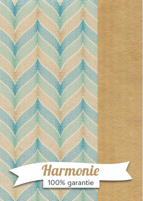 HARMONIE DUO Accolades menthe turquoise et or