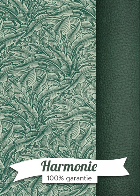 HARMONIE DUO Lokta verdure ton eucaliptus