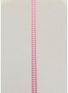 Ruban vichy rose et blanc 0.6 mm (2 mètres)
