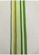Ruban organza vert bords fil de fer 4 cm de large (2 mètres)