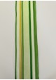 Ruban organza vert bords fil de fer 4 cm de large (2 mètres)