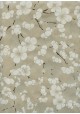 Lokta fleurs de cerisiers fond beige (50x70)