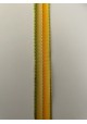 Ruban jaune orange vert (2 mètres)