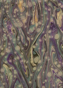 Marbré ambiance violette (70x100)