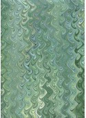 Marbré ambiance verte (70x100)