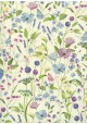 Fleurs de printemps et papillons (70x100)