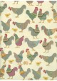 Les poules en patchwork (70x100)