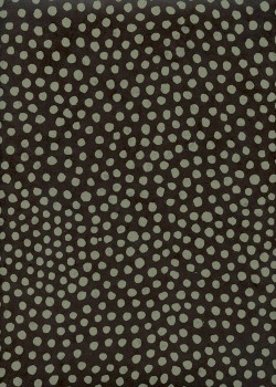 Papier lokta points taupe fond noir (50x75)