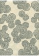 Papier lokta spirales grises fond naturel (50x75)