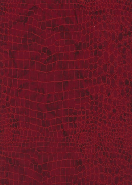 Papier imitation Croco rouge (70x100)