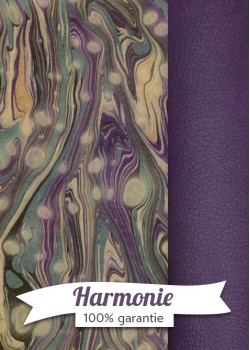 HARMONIE DUO Marbré ambiance violette