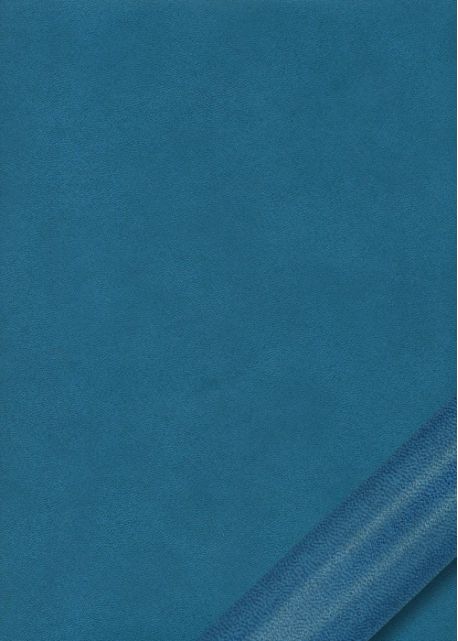 Simili cuir "Moucheté satiné" bleu (70x100)