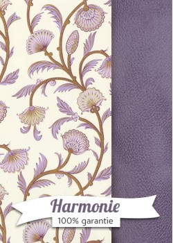 HARMONIE DUO Botanico 2 tons violet réhaussé or