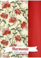 HARMONIE DUO botanico rouge rose et vert réhaussé or