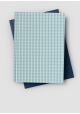 Vichy bleu (50x68)