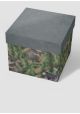 DUO zeste gris anthracite-Les koalas fond vert et beige (68,5x98)