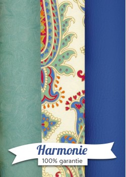 HARMONIE TRIO Cachemire fond ivoire