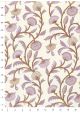 "Botanico" 2 tons violet réhaussé or (70x100)
