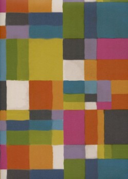 Déco graphique multicolore (68x98)