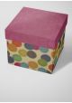 Les cercles multicolores fond beige (68,5x98)