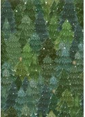 Les sapins sous les flocons (68x98)