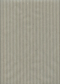 Rayures gris anthracite fond écru (50x70)