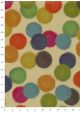 Les cercles multicolores fond beige (68,5x98)