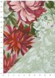Recto verso "Floral rouge / feuillage vert" (68x98)
