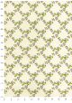 Guirlande de fleurs violettes (70x100)