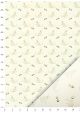 "Planche de chats" beige et or vif (50x65)
